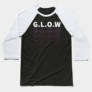 GLOW Wrestling Baseball T-Shirt